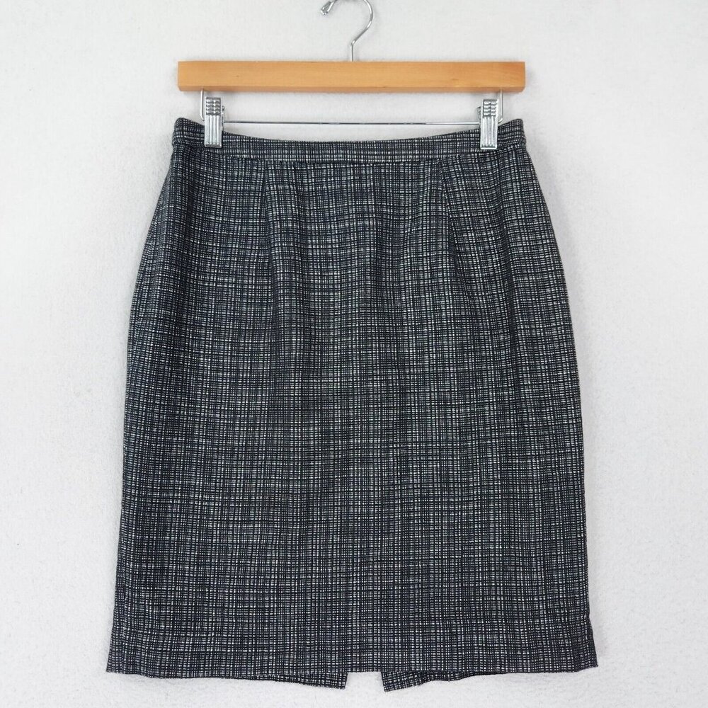 Michael Kors Skirt Womens 6 Black Pencil Knee Length Business Casual Career